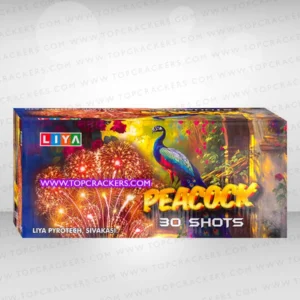30 Peacock Bloom Multicolour Shot