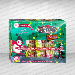 Xmas Multicolour Crackling 3 pcs
