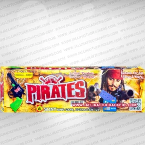 Pirates Ring Cap with Gun
